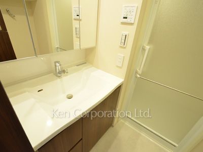 ラティオ南青山の写真 パウダールーム ※3階の同じ間取タイプを撮影。仕様が異なることがあります。