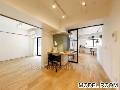 メトロステージ中目黒2の写真 ベッドルーム　※MODEL ROOM