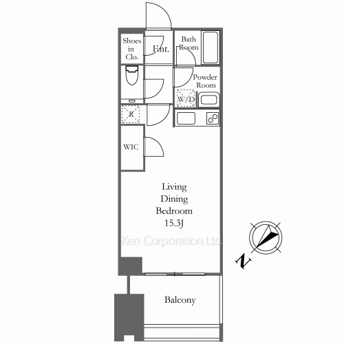 ラ・トゥール新宿ガーデンの写真 間取り