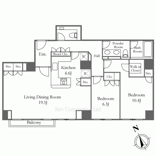 キングホームズ青山の写真 間取り