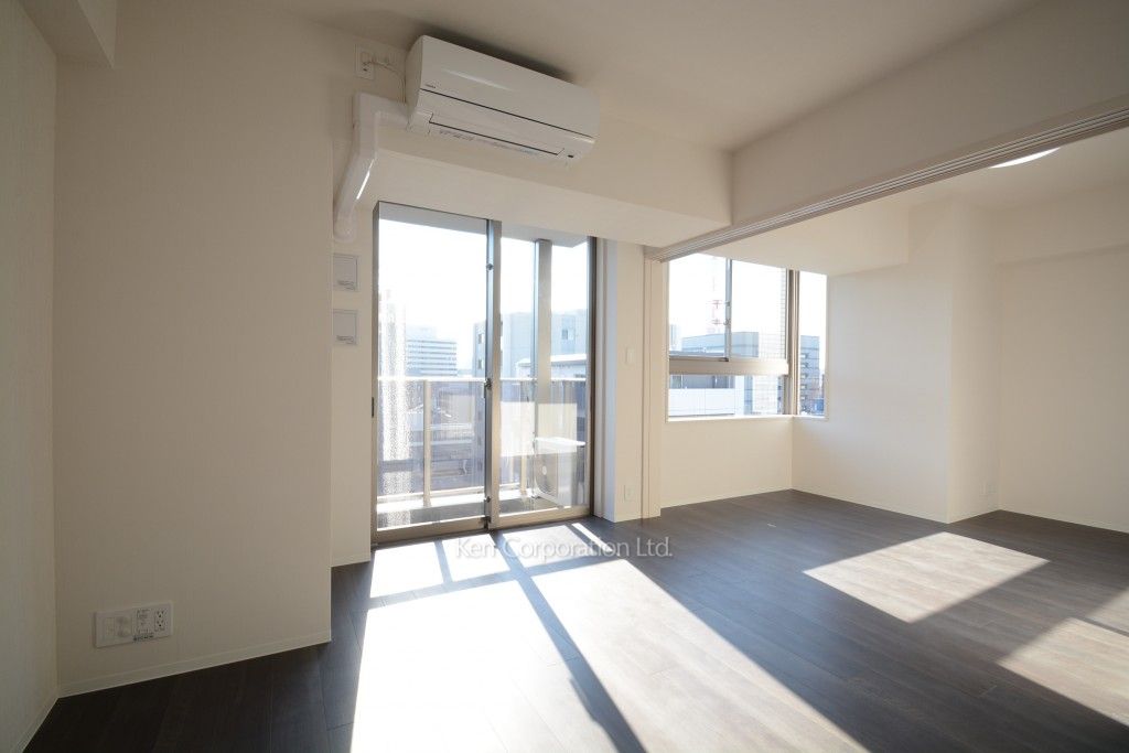 Belle Vue 新橋の写真 居室（LDなど） ※14階の同じ間取タイプを撮影。仕様が異なることがあります。