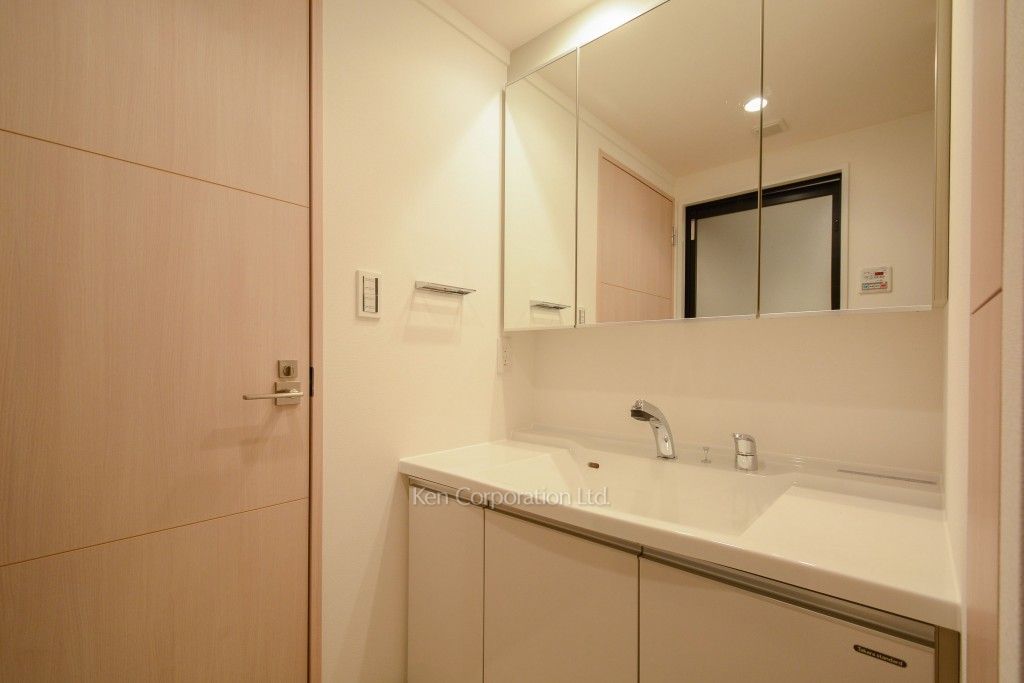 Haluwa芝公園の写真 パウダールーム ※14階の同じ間取タイプを撮影。仕様が異なることがあります。