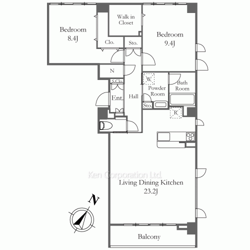 彩桜春庵の写真 間取り