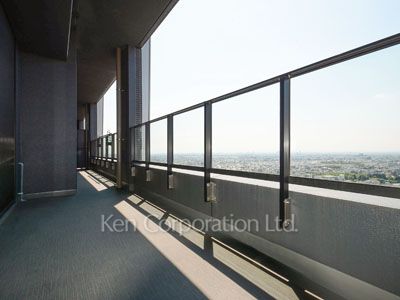 クロスエアタワーの写真 バルコニー