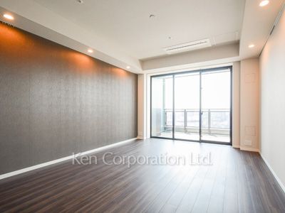 六本木グランドタワーレジデンスの写真 マスターベッドルーム ※18階の同じ間取タイプを撮影。仕様が異なることがあります。