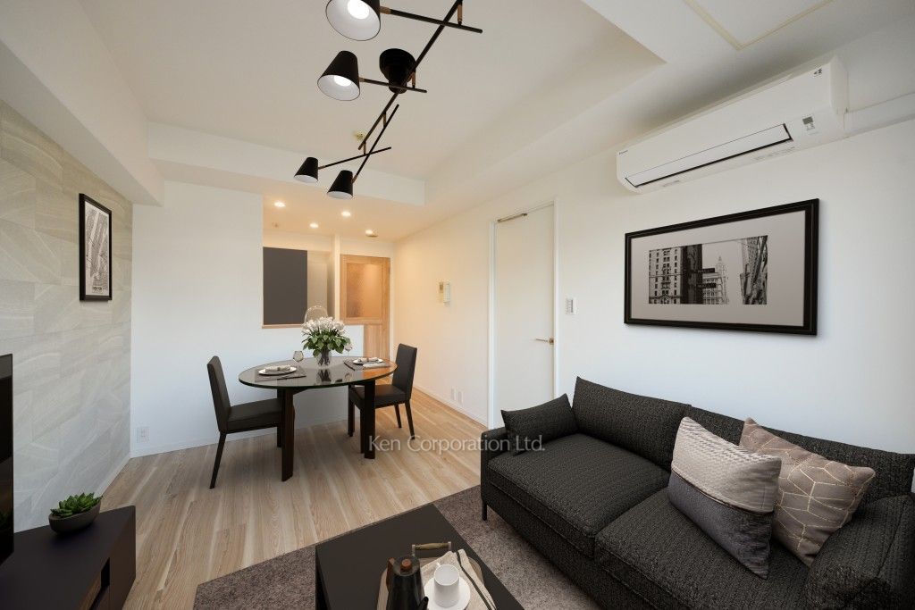 リバーシティ21新川の写真 居室（LDなど）　※家具等はＣＧです