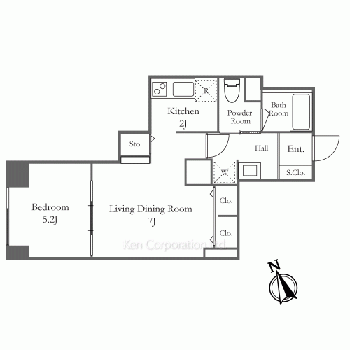 リバーシティ21新川の写真 間取り