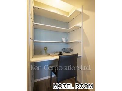 デスク付きクローゼット　※MODEL ROOM