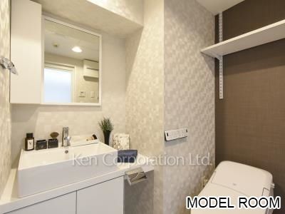パウダールーム　※MODEL ROOM