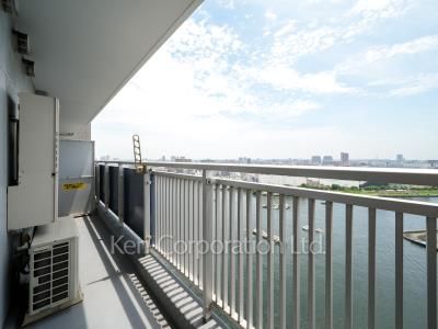 リバーシティ21新川の写真 バルコニー