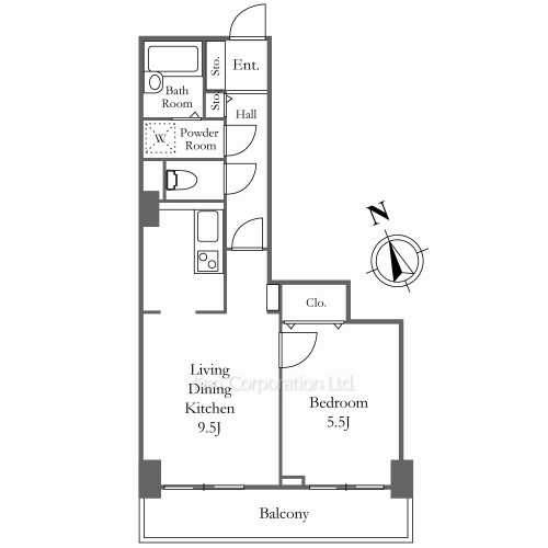 リバーシティ21新川の写真 間取り