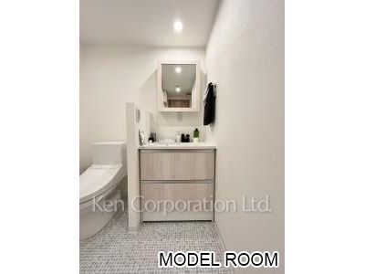 パウダールーム　※MODEL ROOM