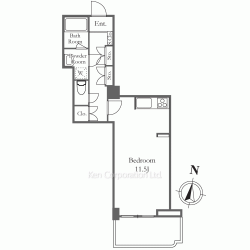 リバーシティ21イーストタワーズの写真 間取り