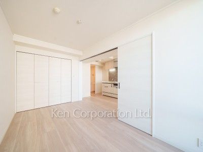 ベッドルーム ※36階の同じ間取タイプを撮影。仕様が異なることがあります。