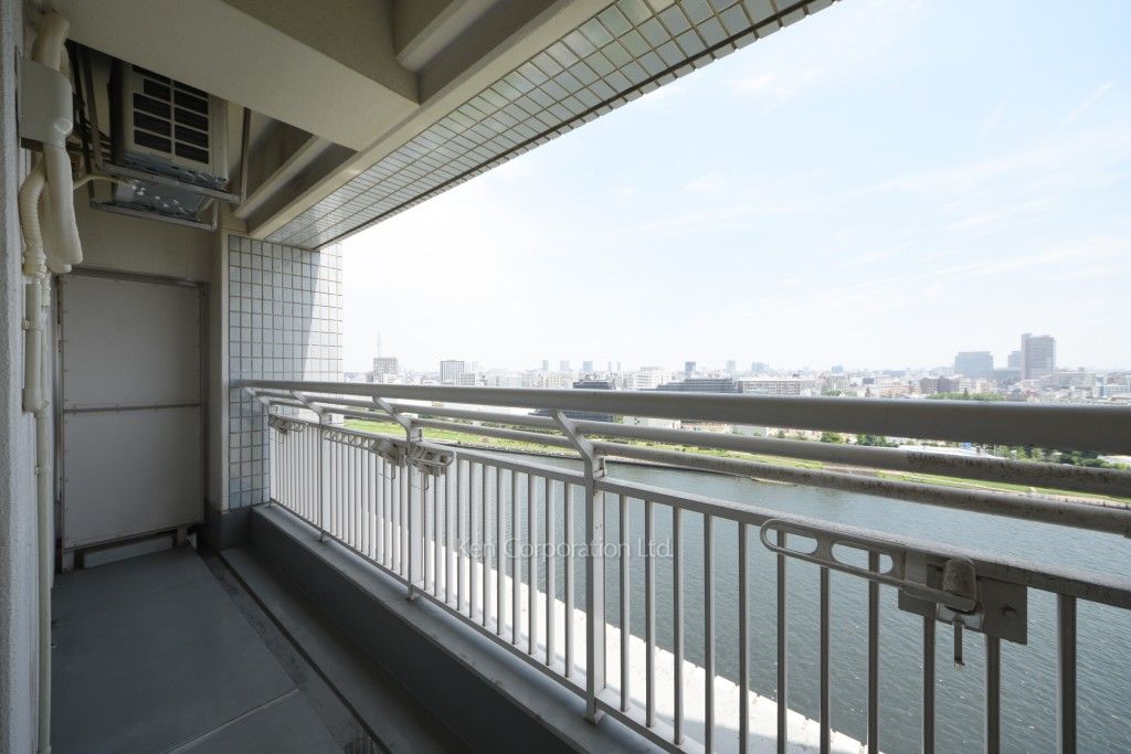 リバーシティ21イーストタワーズの写真 バルコニー