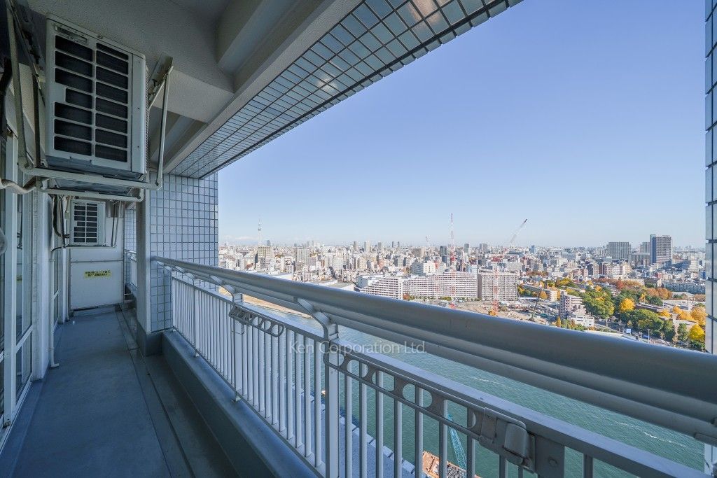 リバーシティ21イーストタワーズの写真 バルコニー