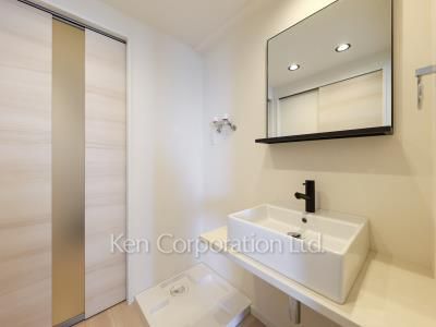 リバーシティ21イーストタワーズの写真 パウダールーム ※7階の同じ間取タイプを撮影。仕様が異なることがあります。
