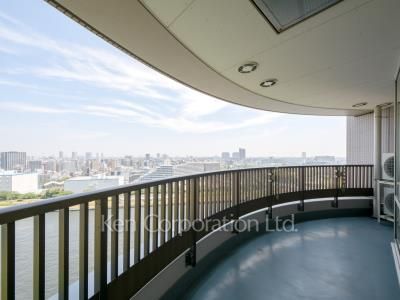 リバーシティ21イーストタワーズⅡの写真 バルコニー