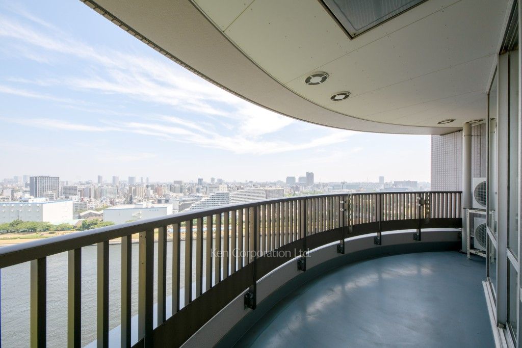 リバーシティ21イーストタワーズⅡの写真 バルコニー