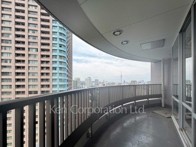 リバーシティ21イーストタワーズⅡの写真 バルコニー