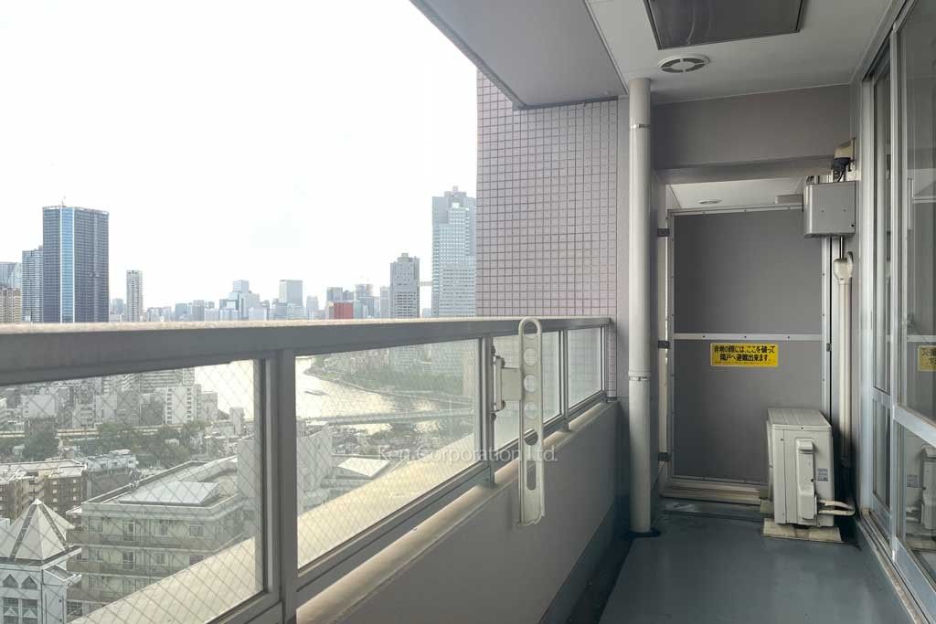 リバーシティ21イーストタワーズⅡの写真 バルコニー