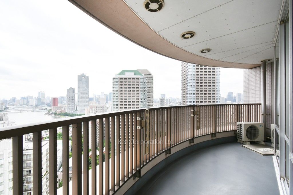 リバーシティ21イーストタワーズⅡの写真 バルコニー