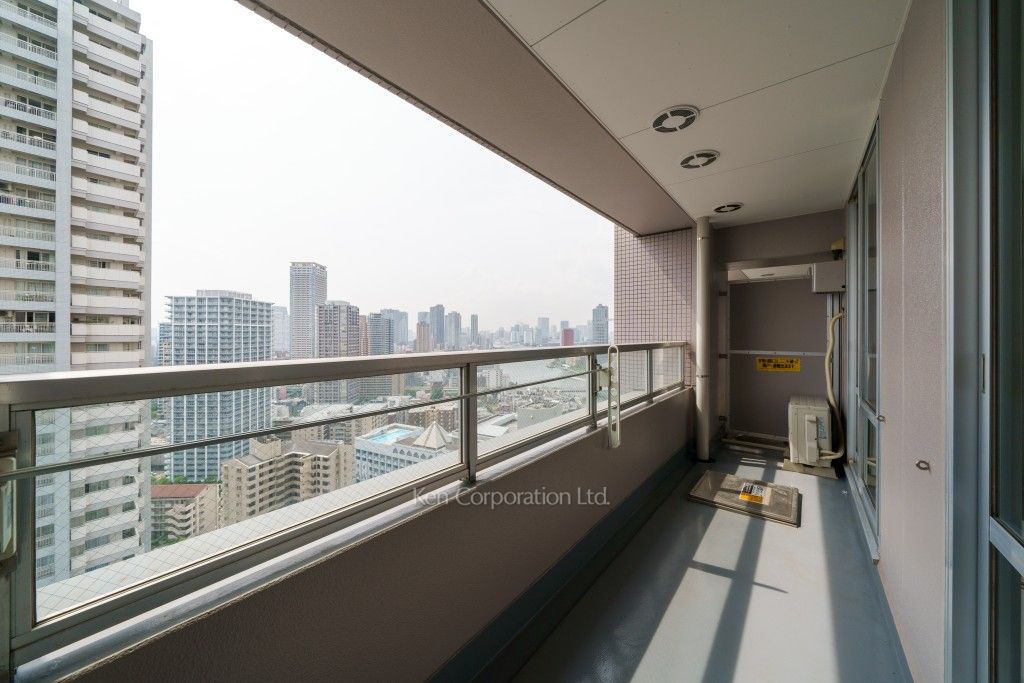 リバーシティ21イーストタワーズⅡの写真 バルコニー