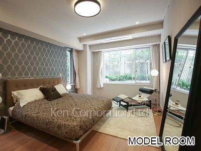 西麻布レジデンスの写真 マスターベッドルーム　※MODEL ROOM