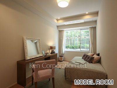 西麻布レジデンスの写真 ベッドルーム　※MODEL ROOM
