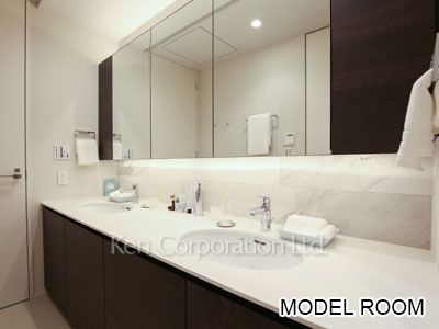 西麻布レジデンスの写真 パウダールーム　※MODEL ROOM