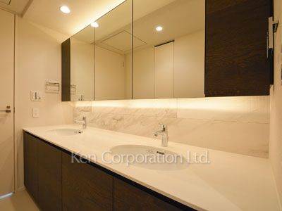 西麻布レジデンスの写真 パウダールーム