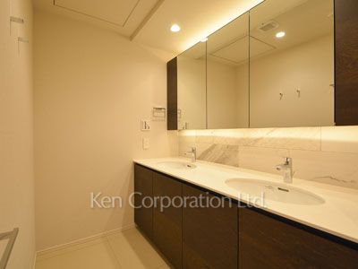 西麻布レジデンスの写真 パウダールーム