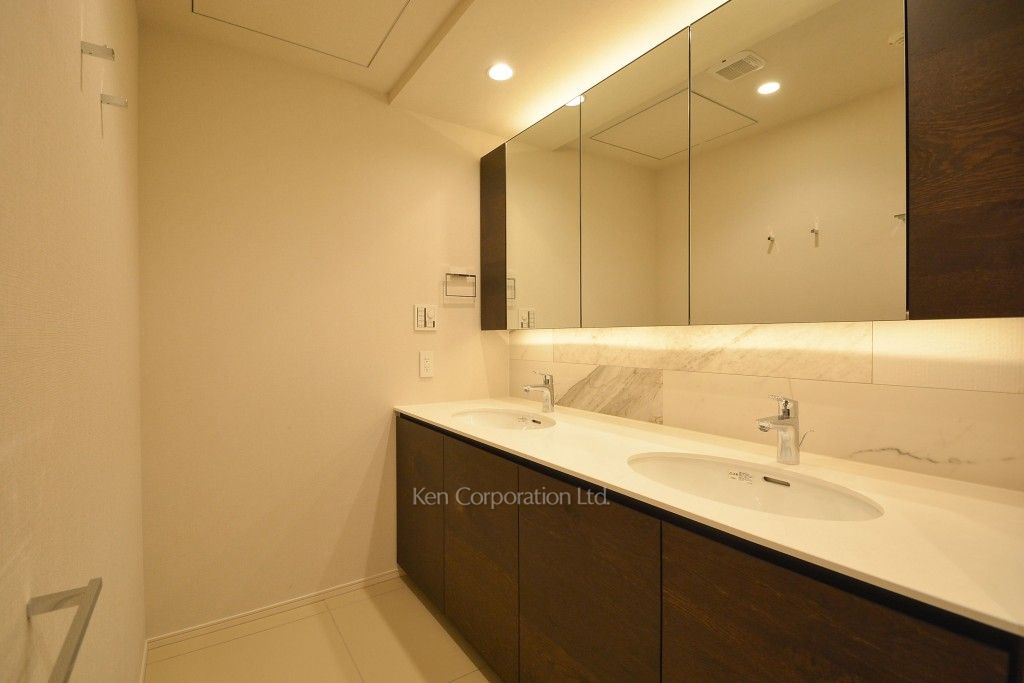 西麻布レジデンスの写真 パウダールーム