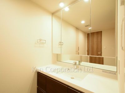 ウェンブリー表参道の写真 パウダールーム※12階の同じ間取りタイプを撮影。仕様が異なることがあります。