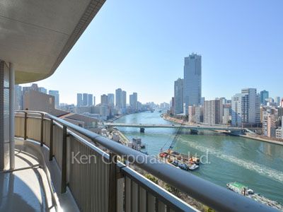 リバーポイントタワーの写真 バルコニー