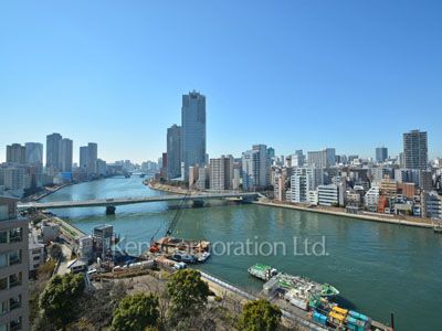 リバーポイントタワーの写真 眺望（居室から）