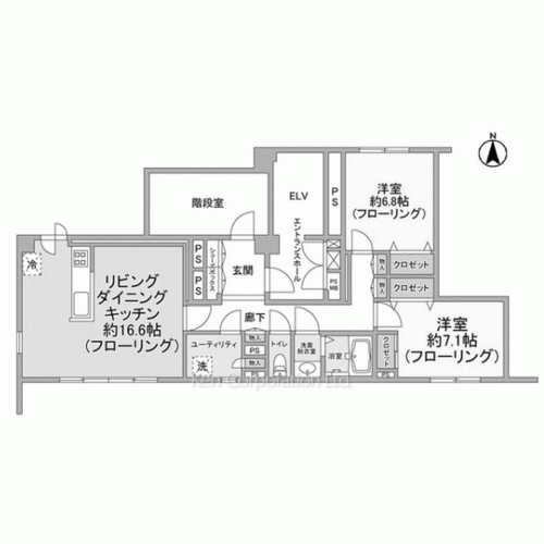 平河町ホームズの写真 間取り