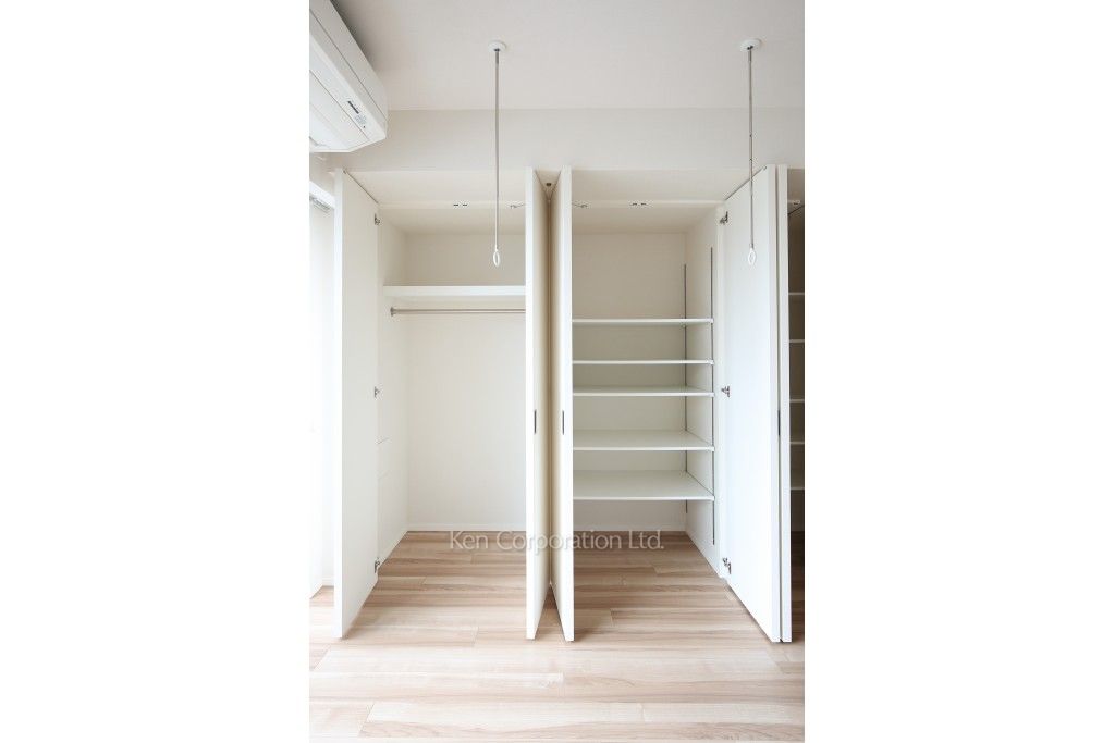 渋谷キャスト アパートメントの写真 クローゼット ※16階の同じ間取タイプを撮影。仕様が異なることがあります。