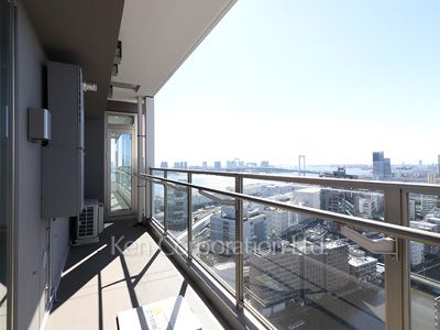 GLOBAL FRONT TOWERの写真 バルコニー