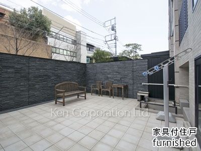 グランスイート広尾の写真 テラス※家具付住戸