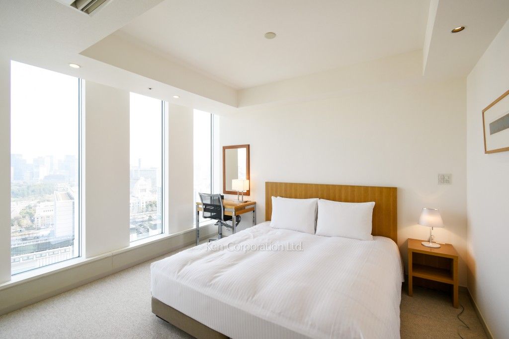 プルデンシャルタワーレジデンスの写真 ベッドルーム　※家具相談 ※26階の同じ間取タイプを撮影。仕様が異なることがあります。