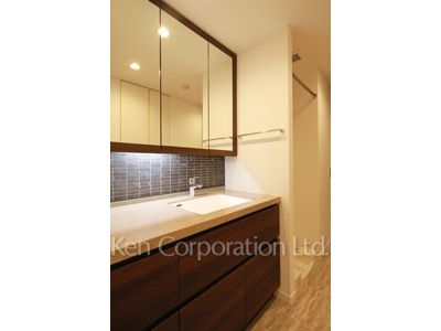 グランドメゾン目黒東山パークフロントの写真 パウダールーム