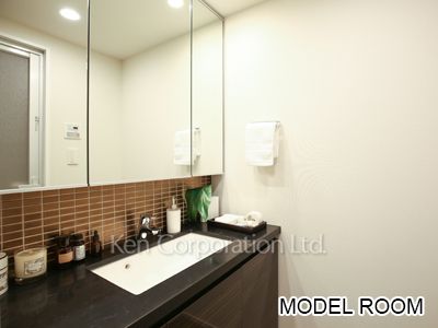 ザ・パークハビオ目黒の写真 パウダールーム（MODEL ROOM）※6階の同じ間取タイプを撮影。仕様が異なることがあります。