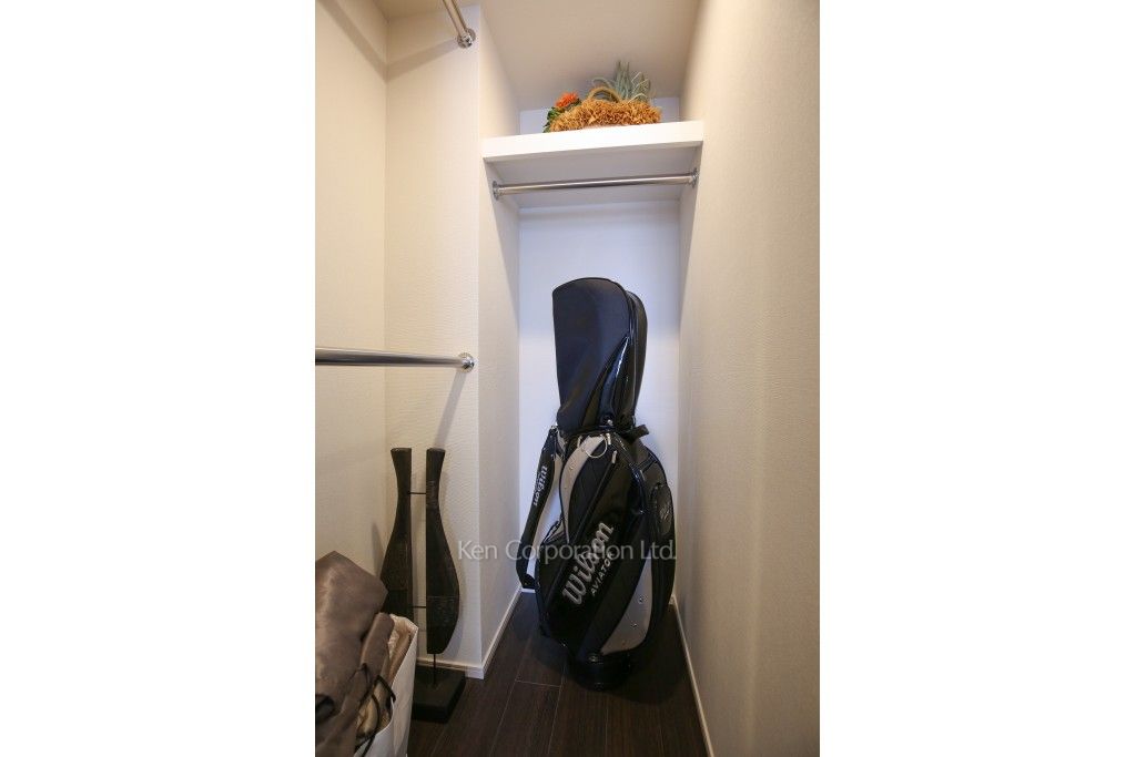 ザ・パークハビオ目黒の写真 ウォークインクローゼット（MODEL ROOM）※6階の同じ間取タイプを撮影。仕様が異なることがあります。