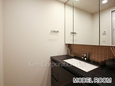 ザ・パークハビオ目黒の写真 パウダールーム（MODEL ROOM）※11階の同じ間取タイプを撮影。仕様が異なることがあります。