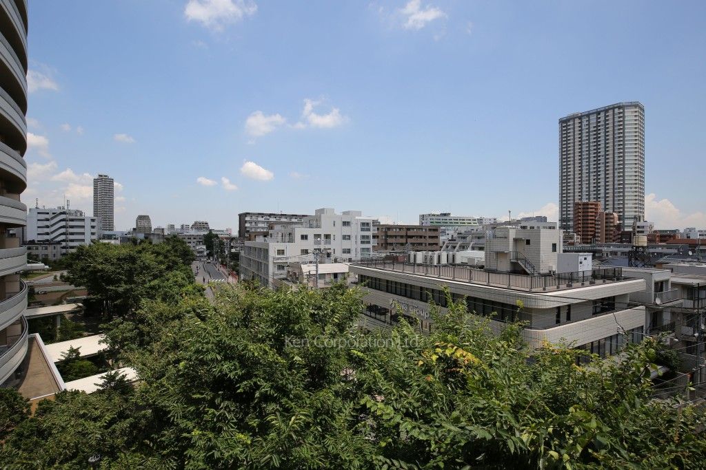 河田町ガーデン 4号棟の写真 眺望（居室から）