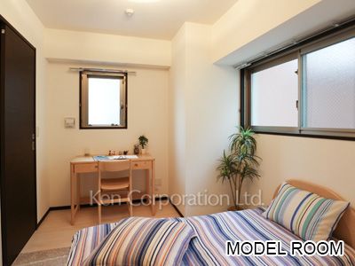 ベッドルーム※MODEL ROOM ※10階の同じ間取タイプを撮影。仕様が異なることがあります。