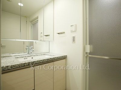 シティカレント代官山の写真 パウダールーム ※3階の同じ間取タイプを撮影。仕様が異なることがあります。