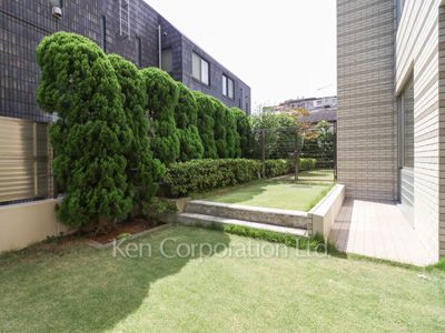 高輪ソルステージュの写真 専用庭