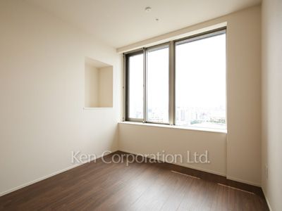 目黒第一マンションズの写真 ベッドルーム ※12階の同じ間取タイプを撮影。仕様が異なることがあります。